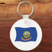 Idaho Vlag Sleutelhanger (Voorkant)