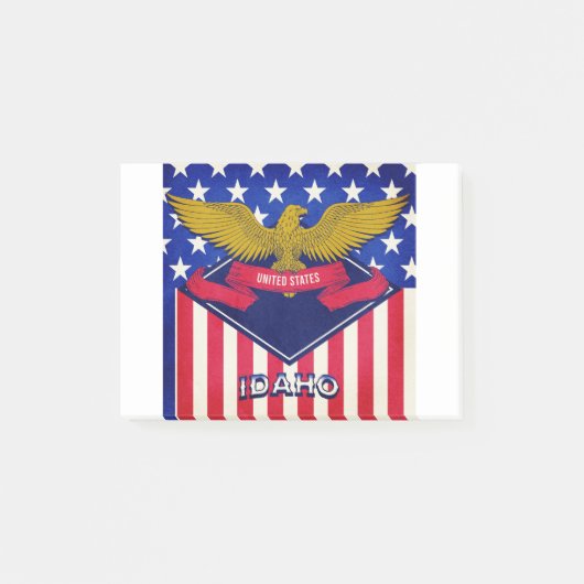 Idaho Vlag USA Post-it® Notes (Voorkant)