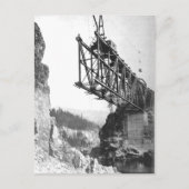 Idaho Washington Northern Railroad Bridge Briefkaart (Voorkant)