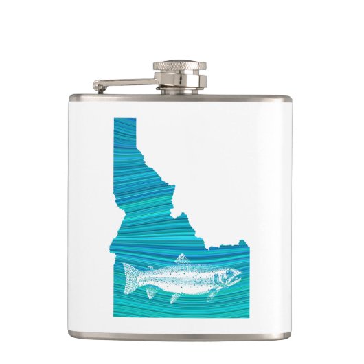 Idaho Wave Vissen Heupfles (Voorkant)