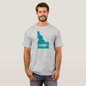 Idaho Wave Vist T-shirt (Voorkant volledig)