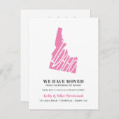 IDAHO We hebben het nieuwe adres Nieuw startpunt v Briefkaart (Voorkant / Achterkant)