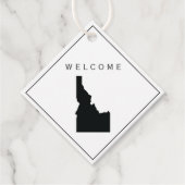 Idaho Welcome Bag Gift Label voor Wedding Weekend (Voorkant)