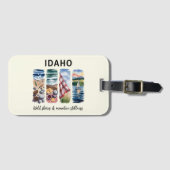 Idaho - Wild Shores & Mountain Stillness Bagagelabel (Voorkant (horizontaal))