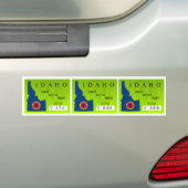 Idaho Zombie Hunting Permit Bumpersticker (Op auto)