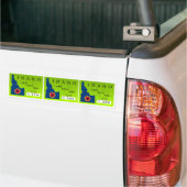 Idaho Zombie Hunting Permit Bumpersticker (Op Truck)