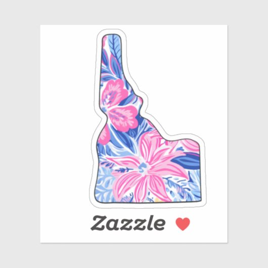 Idaho - Zomer Sticker - Lilly Inspired (Vel)