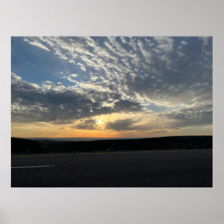 Idaho zonsopgang poster