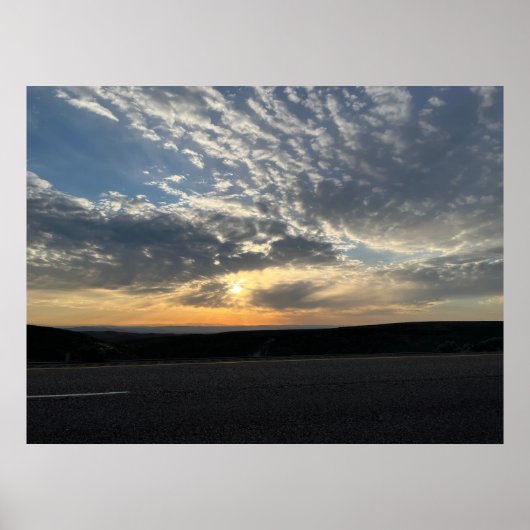 Idaho zonsopgang poster (Voorkant)