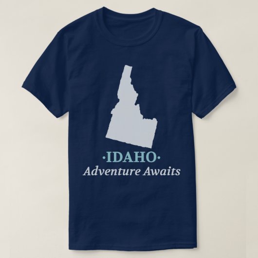 IDAHOAadventure wacht op TShirt (Design voorkant)