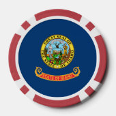 Idahoanse vlag, Vlag van Idaho Poker Chips (Achterkant)