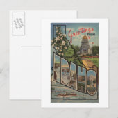 IdahoLarge Letter ScenesIdaho Briefkaart (Voorkant / Achterkant)