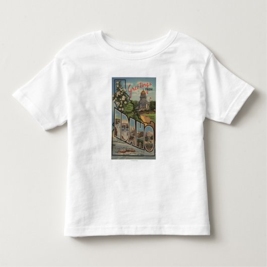 IdahoLarge Letter ScenesIdaho Kinder Shirts (Voorkant)