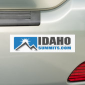 Idahosummits.com-Bumpersticker Bumpersticker (Op auto)