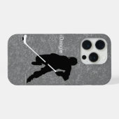 iDangle (Hockey) Case-Mate iPhone Hoesje 15 Pro Case (Achterkant horizontaal)
