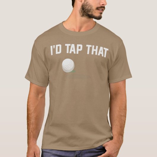 Idaphat Grappige Golf familie T-shirt (Voorkant)