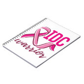 IDC Warrior Breast Cancer Bewustheid Notitieboek (Linkerzijde)