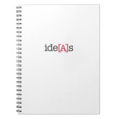 ide[A]s Notitieboek (Voorkant)