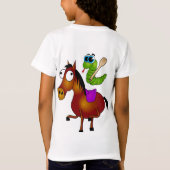 Ide Zmija 2 - Rennende Slang 2 T-shirt (Achterkant)