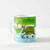 Ide Zmija - i Ju Naopako (ondersteboven) 2013 Koffiemok (Voorkant links)