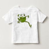 Ide Zmija Zaba - Rendslang - Kikker Kinder Shirts (Voorkant)