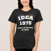 IDEA 50ste Jubileum Tri-Blend Shirt (Voorkant)