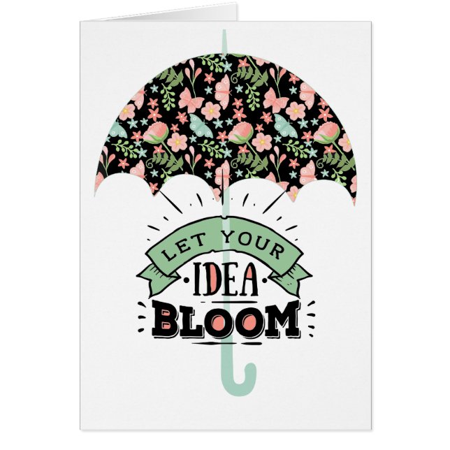 Idea Bloom Umbrella (Voorkant)