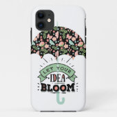 Idea Bloom Umbrella Case-Mate iPhone Case (Achterkant)