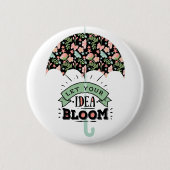 Idea Bloom Umbrella Ronde Button 5,7 Cm (Voorkant)