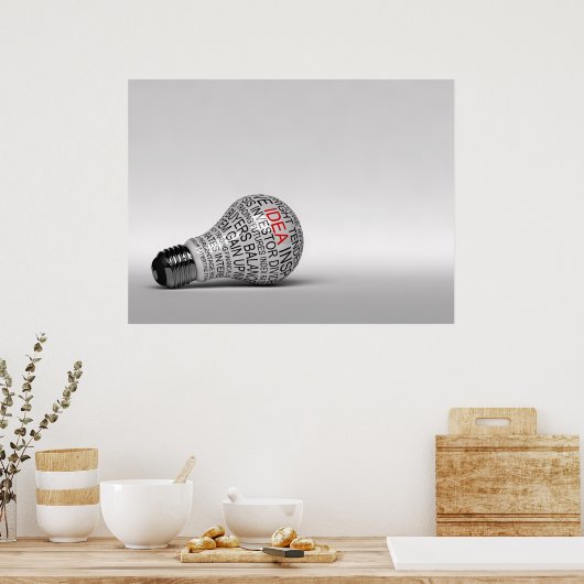 Ideaal concept poster (Keuken)