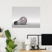 Ideaal concept poster (Thuiskantoor)