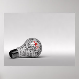 Ideaal concept poster