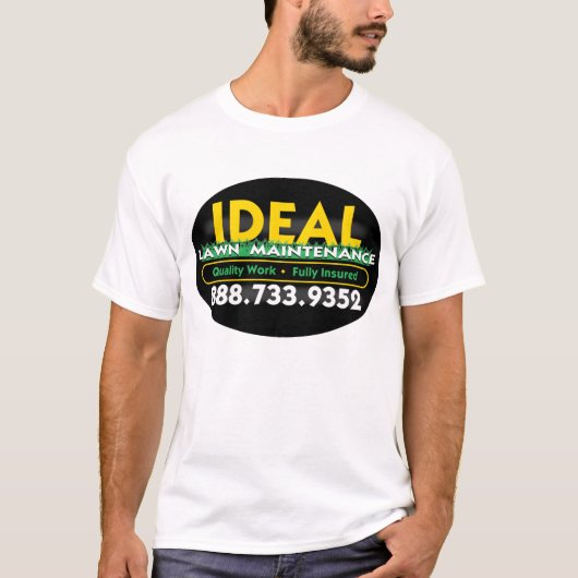 ideaal grasonderhoud t-shirt (Voorkant)