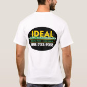 ideaal grasonderhoud t-shirt (Achterkant)