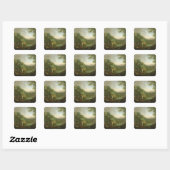 Ideaal landschap, 1776 vierkante sticker (Vel)