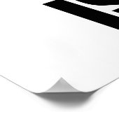 Ideaal maken is in mijn genen (DNA-replicatie) Poster (Hoek)