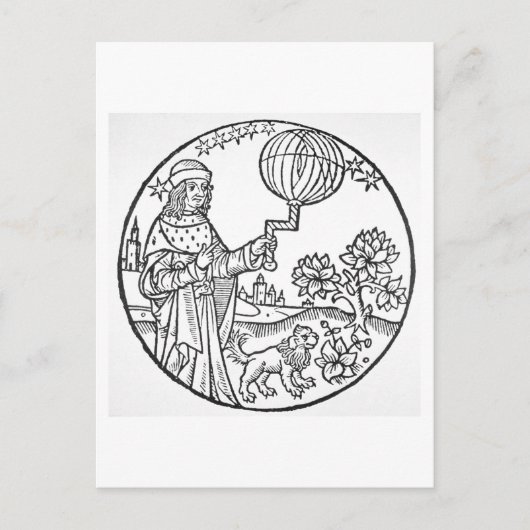 Ideaal portret Aristoteles (384-322 v.Chr.), kopie Briefkaart (Voorkant)