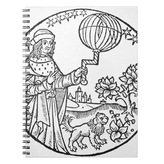 Ideaal portret Aristoteles (384-322 v.Chr.), kopie Notitieboek (Voorkant)