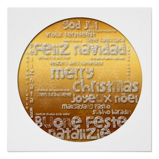 Ideaal poster voor kerstmis (Voorkant)