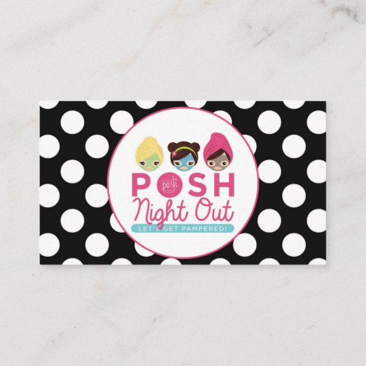 Ideaal voor aangepaste Visitekaartje Stippen (Achterkant)