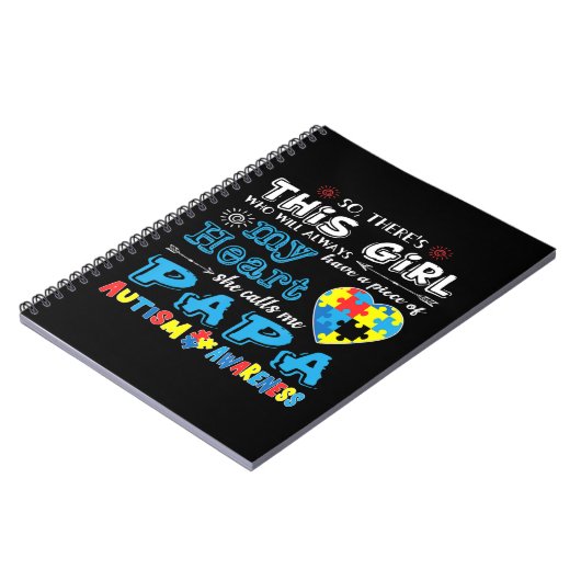 Ideaal voor autisme voor mannen, vrouwen, Kinderen Notitieboek (Linkerzijde)