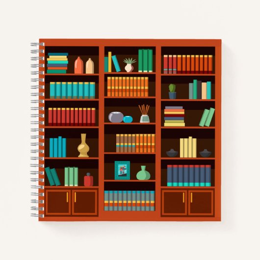 Ideaal voor boekenliefhebbers & schrijvers Spiral  Notitieboek (Voorkant)