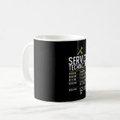 Ideaal voor Cadeau van servicetechnicus Koffiemok (Voorkant links)