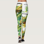 Ideaal voor diegenen die graag actief en stijlvol  leggings (Achterkant)