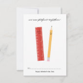 Ideaal voor een klaslokaal Valentijnsdag Kaart (Voorkant)