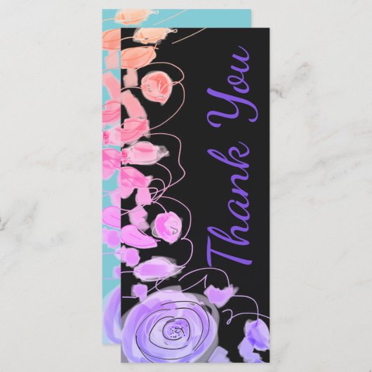 Ideaal voor een speciale dagroute programmakaart (Voorkant / Achterkant)