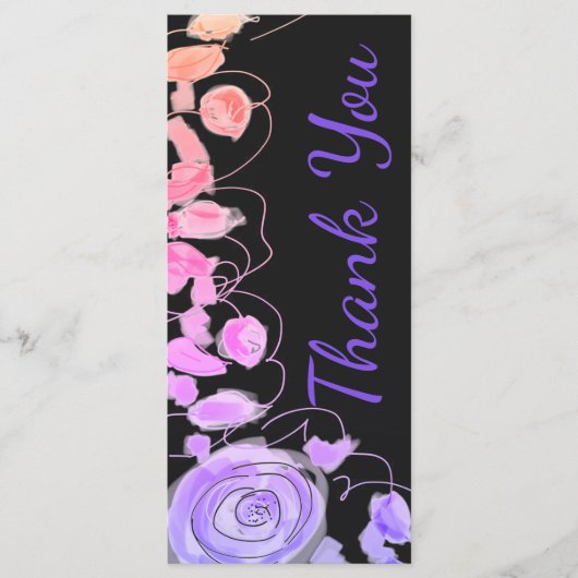 Ideaal voor een speciale dagroute programmakaart (Voorkant)