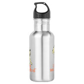 Ideaal voor fietsen! 18 oz capaciteit waterfles  (Achterkant)