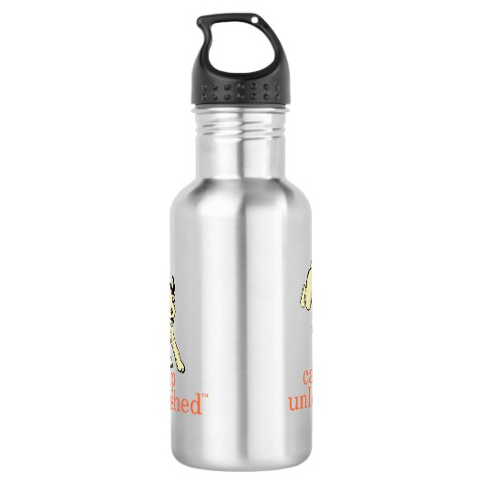 Ideaal voor fietsen! 18 oz capaciteit waterfles  (Achterkant)