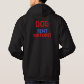 Ideaal voor het outdoor man hoodie (Achterkant)